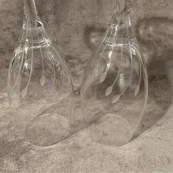 Pilsner Two Cristal D’Arques Nova 16 oz Crystal Iced Tea Beverage Glass 8” Tall - Picture 6 of 12